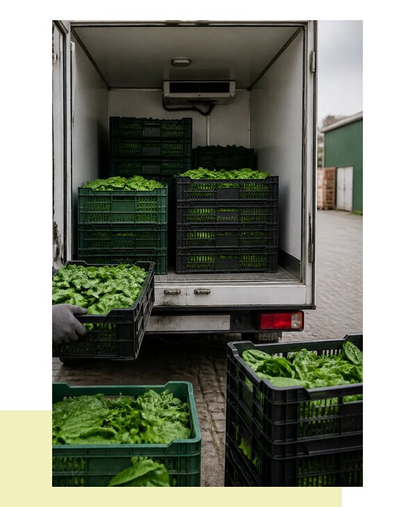 Перевозка шпината в Севастополь с сохранением свежести продукции